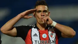Imagem ilustrativa da notícia Atacante no radar do Verdão se destaca na vitória do River