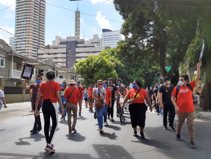 
        
        
            Imagens da manifestação contra Bolsonaro
        
    
