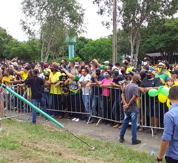 
                            
                            
                                Visita de Bolsonaro a Marabá registra grandes aglomerações
                            
                        