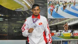 Atleta já está treinando visando a competição internacional