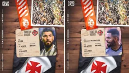 Yuri e Thiago Rodrigues são os primeiros a chegar em São Januário