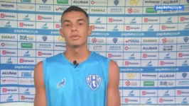 Meia Julio Cezar, cria da base do Paysandu