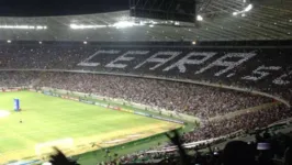 Torcida do Ceará faz festa na Arena Castelão