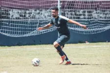 Zagueiro e capitão Marlon, do Clube do Remo