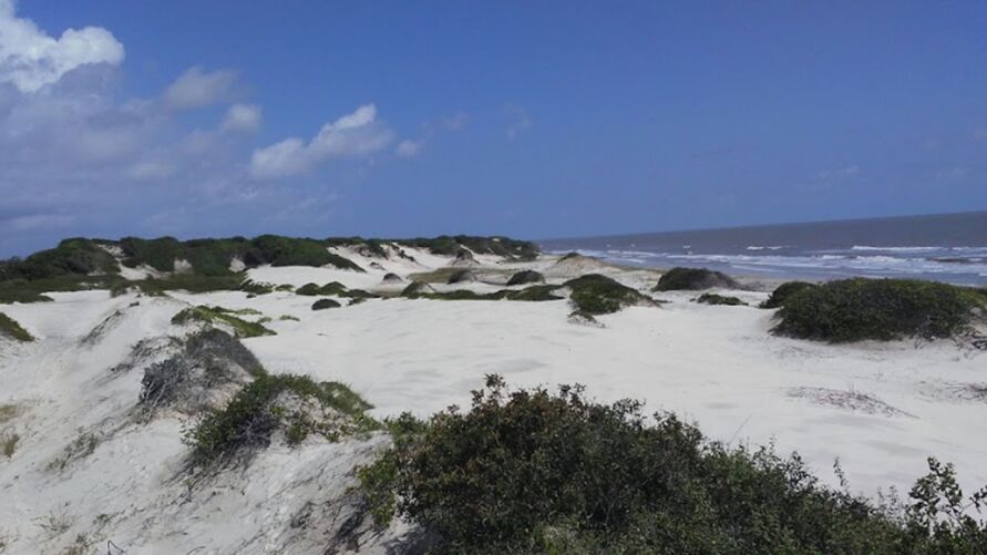 A praia da Marieta é um santuário ecológico e berçario para reprodução de várias espécies.