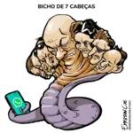 Imagem ilustrativa da notícia Bicho de sete cabeças no grupo de WhatsApp