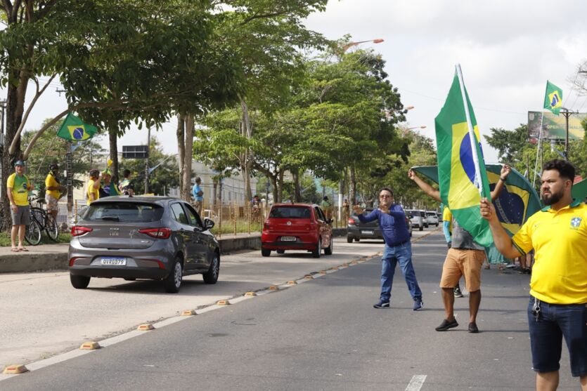 
        
        
            Veja fotos da concentração de bolsonaristas em Belém
        
    