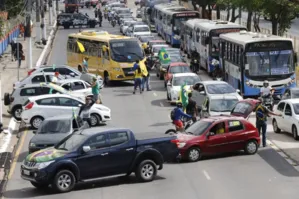 Imagem ilustrativa da notícia Veja fotos da concentração de bolsonaristas em Belém