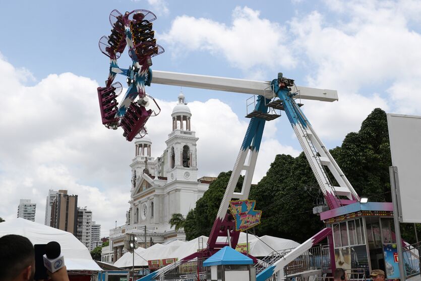 /O público poderá brincar no parque a partir das 19h de sexta-feira (30).