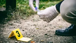 Equipe da Polícia Científica do Pará esteve realizando perícia no local do crime