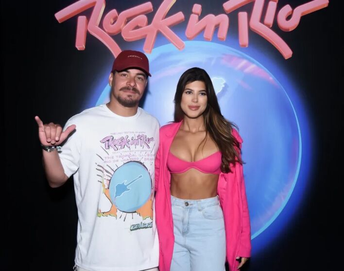 
        
            Rock in Rio: veja fotos de famosos no quinto dia do festival
        
    