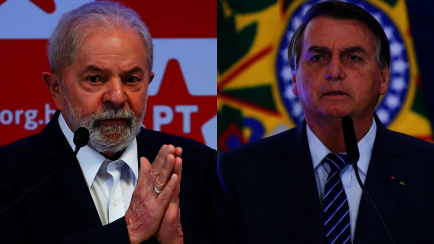 /Lula (PT) x Bolsonaro (PL)