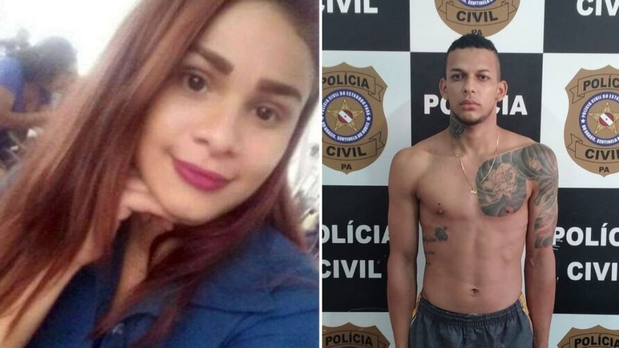 /Anderson Gabriel Moreira Franco, de 25 anos, suspeito de       matar a própria esposa Amanda Santos Silva, de 28 anos.