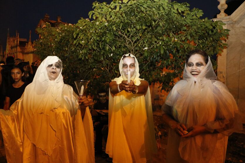 Imagem ilustrativa da notícia Halloween paraense: veja as fotos do Cortejo Visagento