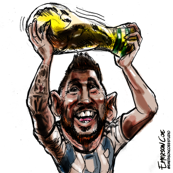 Imagem ilustrativa da notícia Argentina vence a Copa do mundo do Catar