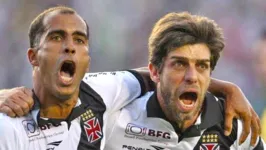 Felipe e Juninho Pernambucano fizeram parte do lendário Vasco de 1998