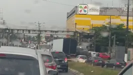 O acontecido foi próximo a um shopping de Ananindeua