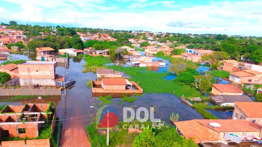 Em Marabá no sudeste paraense, a situação se enquadra para os moradores afetados pelas cheias dos rios Tocantins e Itacaiúnas