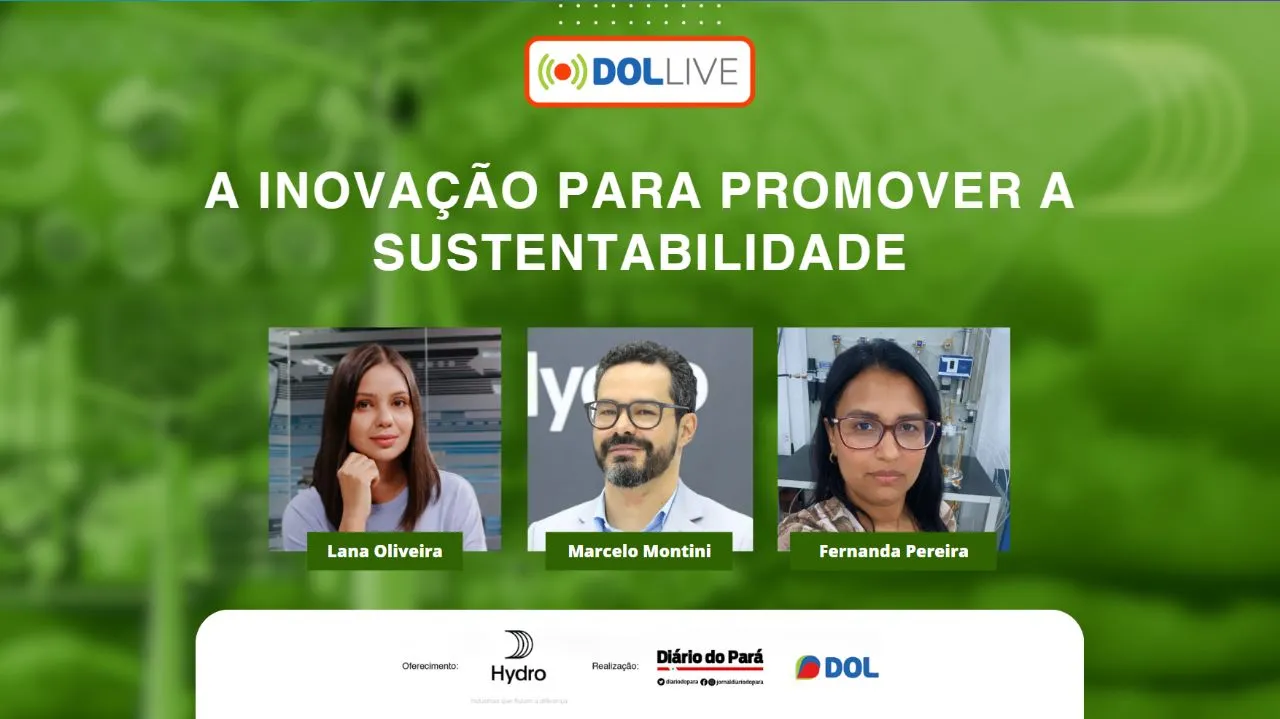 Imagem ilustrativa da notícia: Live: Inovação para promover a sustentabilidade