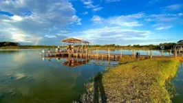 Lago pesque e pague / Balneário do Hirley