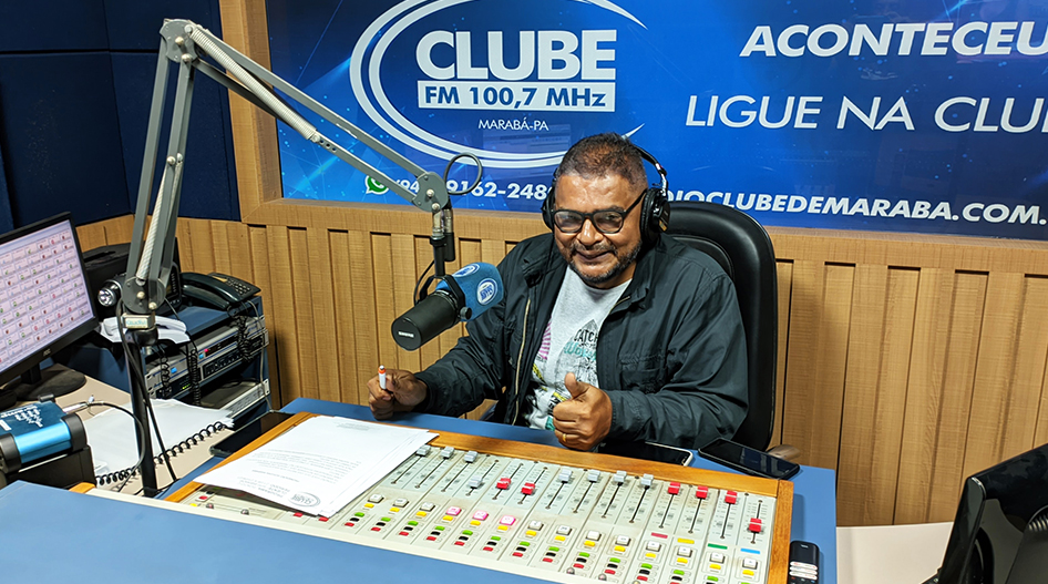 Rádio Clube FM 100,7 Mhz em Marabá está completando dois anos neste domingo (10)