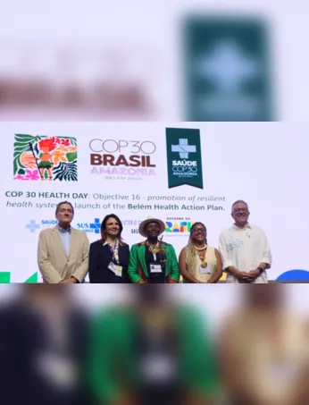 Imagem ilustrativa da imagem COP 30 lança Plano de Ação em Saúde de Belém para enfrentar impactos da crise climática