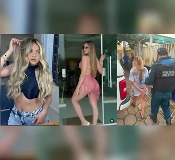 Influenciadora ganha mais de 6,5 mil seguidores após ser presa em caso envolvendo morte de PM