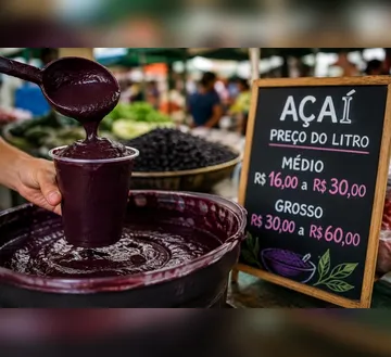 Açaí fica mais barato em Belém: preço despenca quase 16% e pode cair ainda mais; entenda