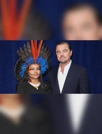 Imagem ilustrativa da imagem Líder indígena paraense apresenta filme ao lado de Leonardo DiCaprio, que fala sobre a COP 30