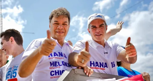 Chicão alcança Éder Mauro na corrida ao Senado; Helder dispara, diz Real Time