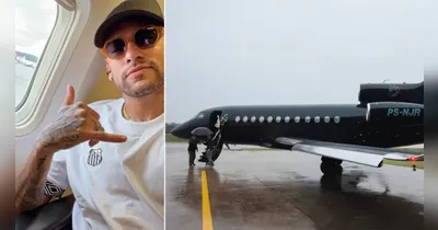 Imagem ilustrativa da notícia Avião de luxo de Neymar pode pousar em Belém nesta semana