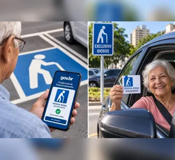 Credencial de estacionamento para idosos agora é digital; saiba como emitir