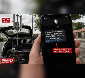 Seu celular perdeu o sinal e recebeu um SMS? Entenda novo golpe
