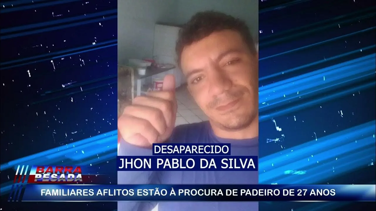 Imagem ilustrativa do vídeo: Família está à procura de jovem desaparecido em Marabá