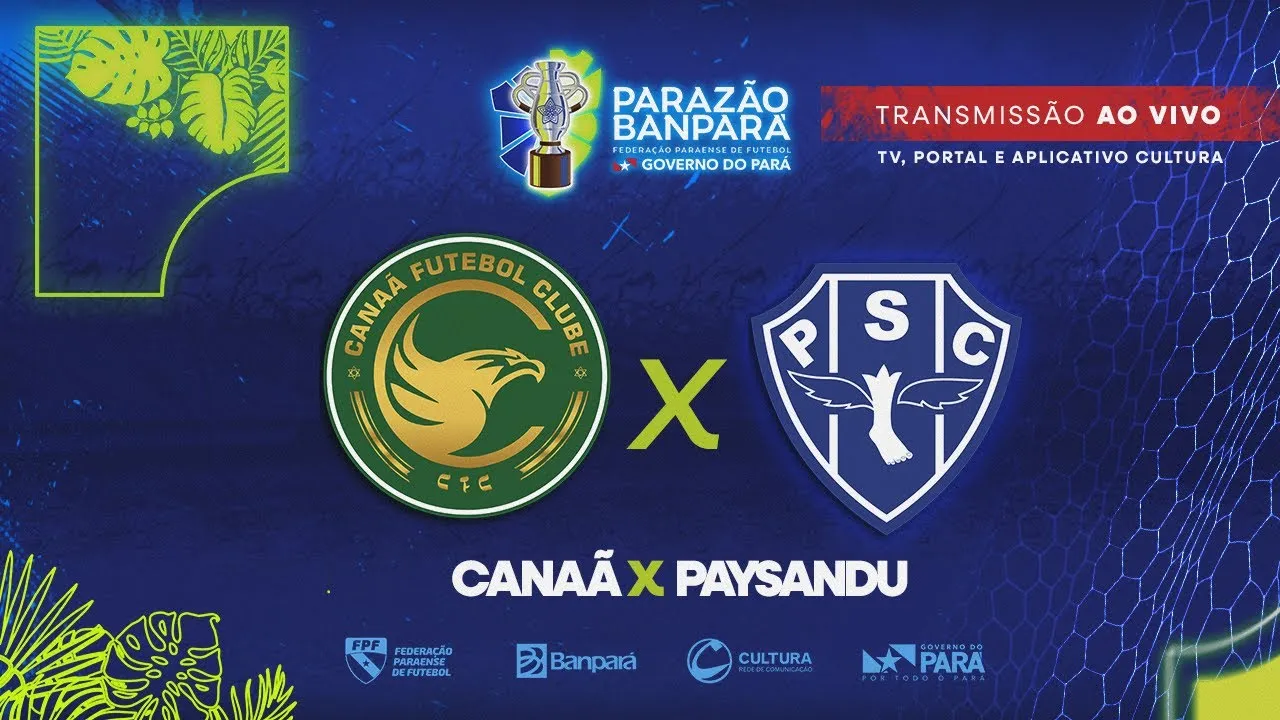 Imagem ilustrativa da notícia Fim de jogo: Canaã 1 x 1 Paysandu pelo Parazão