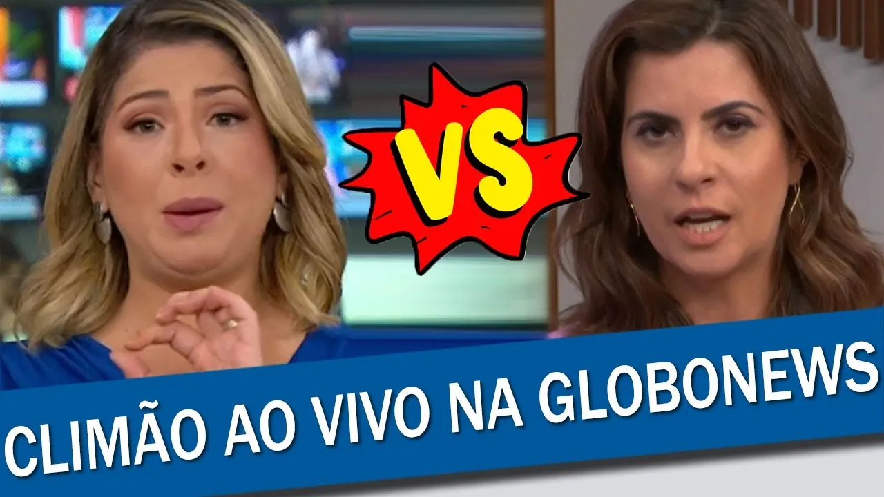Imagem ilustrativa da notícia Climão: jornalistas da Globonews se desentendem ao vivo