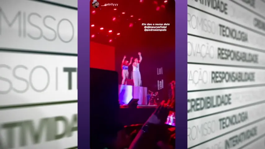 Imagem ilustrativa da notícia Vídeo: Pedro Sampaio chama DJ Meury no palco de show 