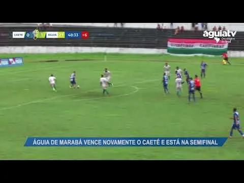 Imagem ilustrativa da notícia Vídeo: veja aqui os gols da vitória do Águia contra o Caeté 
