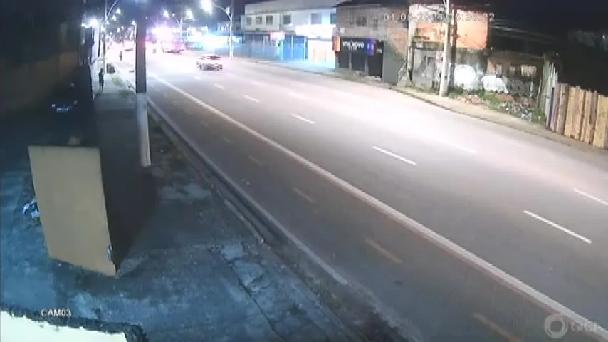 Imagem ilustrativa da notícia Vídeo mostra homem sendo assassinado após sair de motel