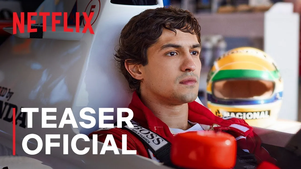 Imagem ilustrativa da notícia Veja aqui o trailer da Netflix de série sobre Ayrton Senna!