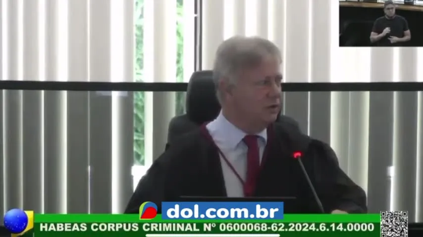 Imagem ilustrativa da notícia Vídeo: veja o momento da revogação do habeas corpus de Wlad