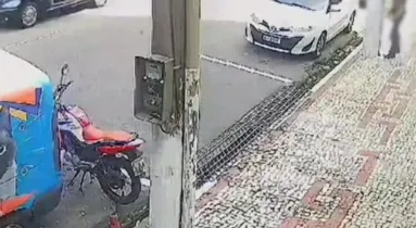 Imagem ilustrativa da imagem Vídeo: funcionário de pet shop é assaltado no Umarizal