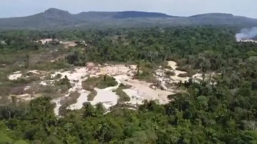 Imagem ilustrativa da notícia Polícia Federal fecha garimpo em terra Kayapó no Pará