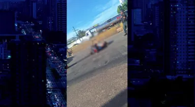 Imagem ilustrativa da imagem Vídeo: motociclista morre ao colidir com caminhão na BR-316