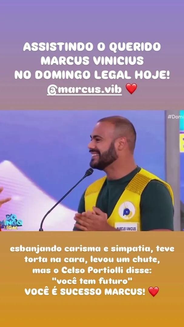 Imagem ilustrativa da notícia Ex-BBB Marcus Vinicius leva chute na cara de Celso Portiolli