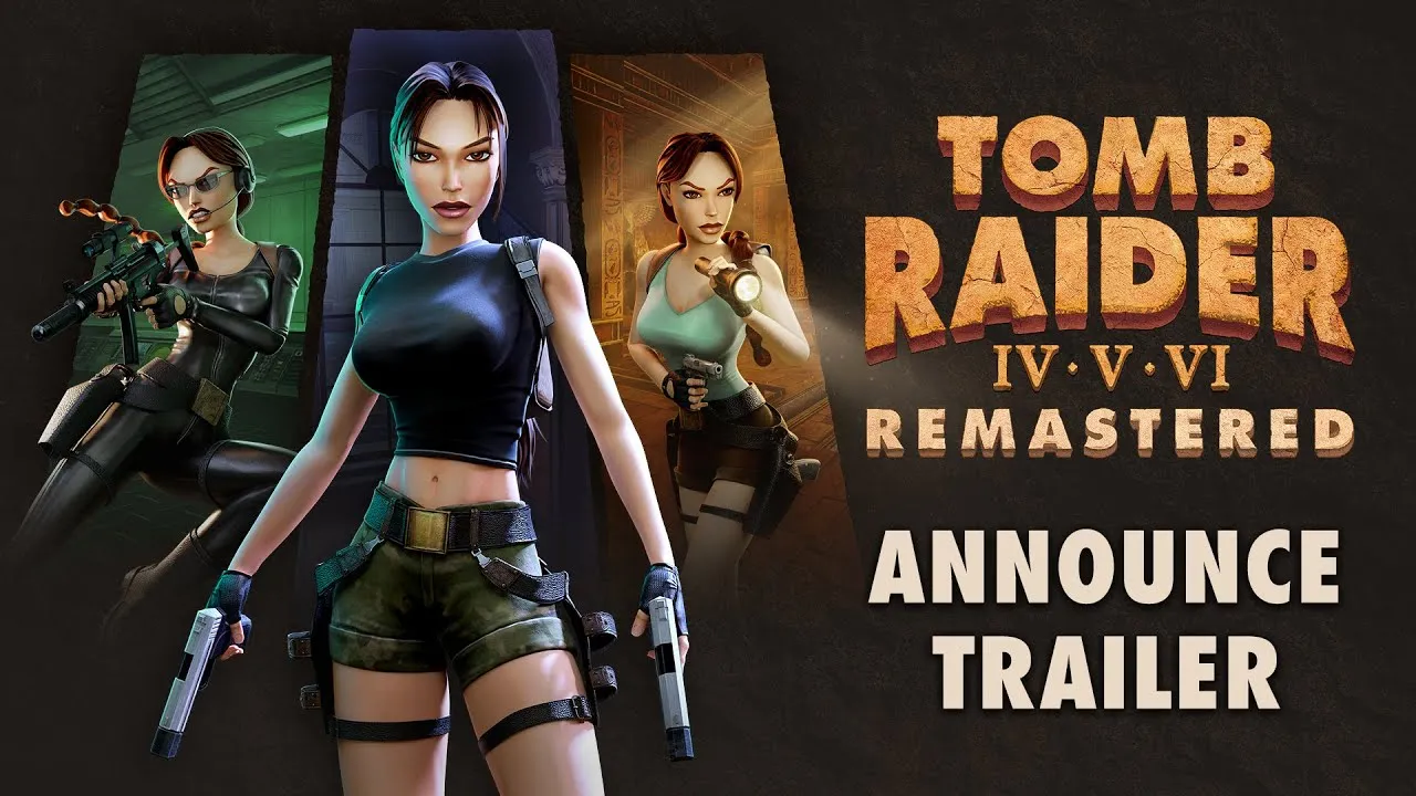 Imagem ilustrativa da notícia Franquia de Tomb Raider ganhará três remasters em 2025