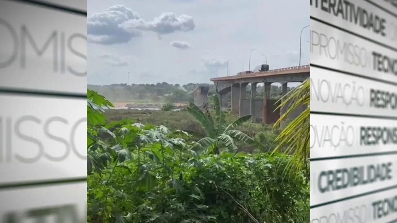 Imagem ilustrativa da notícia Video! Veja imagens da ponte que desabou no Maranhão