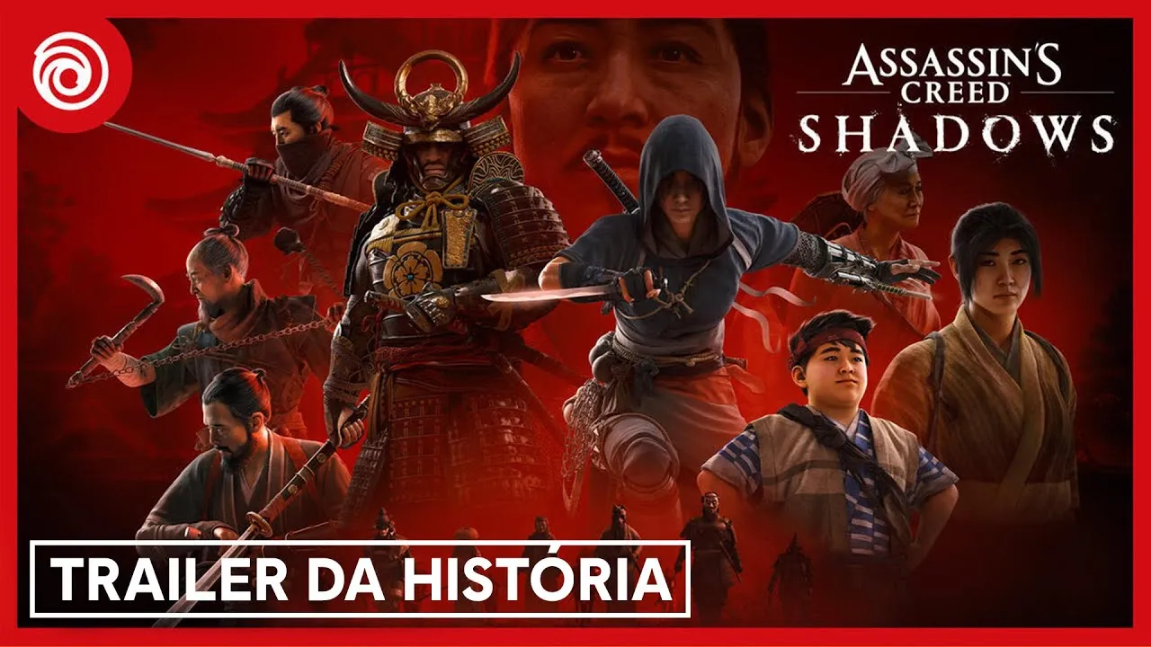 Imagem ilustrativa da notícia Assassin's Creed Shadows revela passado de Naoe e Yasuke