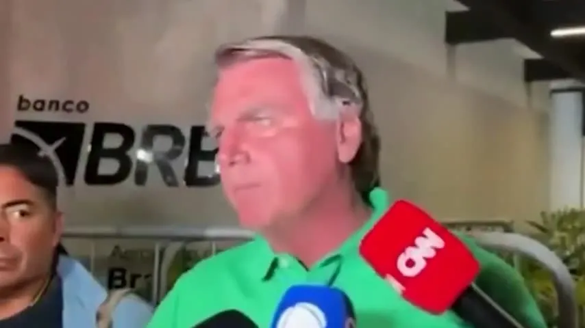 Imagem ilustrativa da notícia Bolsonaro pede intervenção dos EUA ao citar acordo com a China