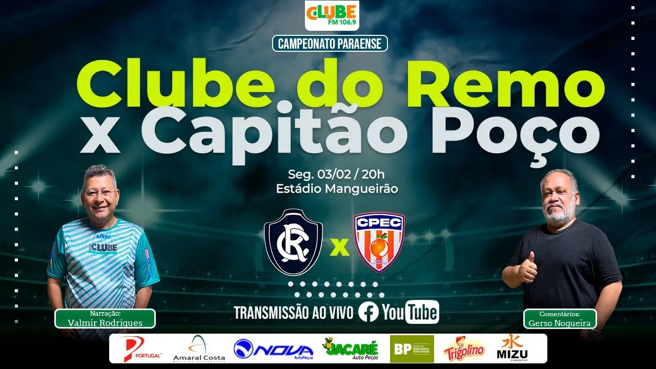 Imagem ilustrativa da notícia Tem Jogo no DOL! ouça Remo X Capitão Poço